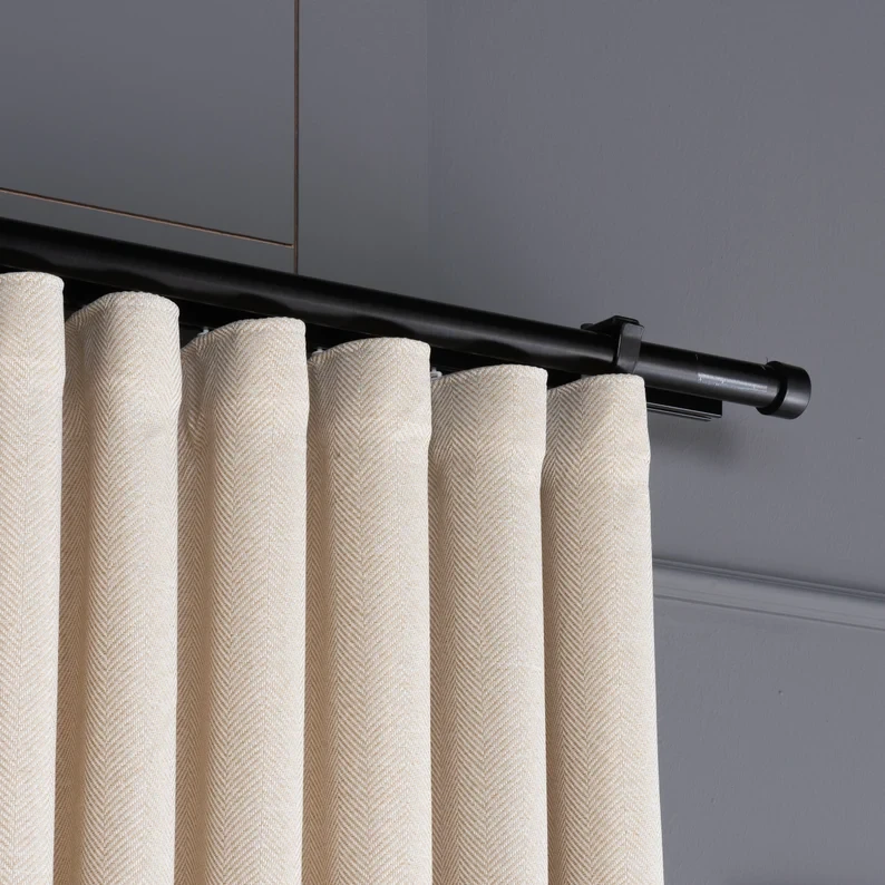 S-fold window treatments crafted in Denver Colorado